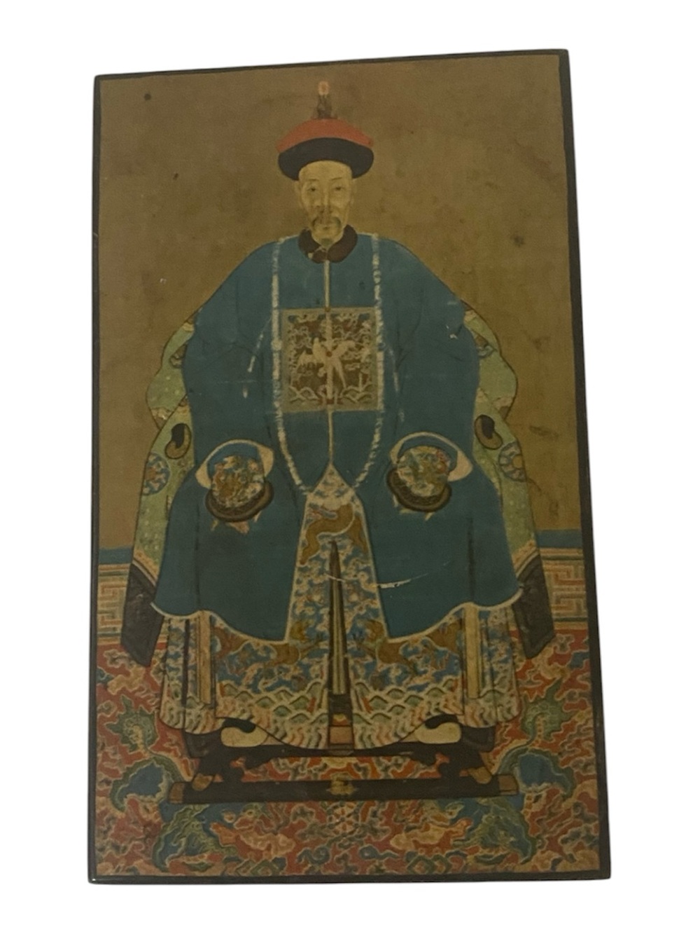 Mottahedeh Design Italy Asian Man Chinese Decorative Box
